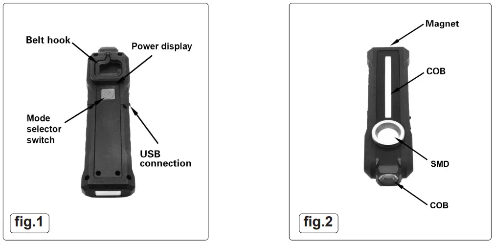 SEALEY-LED316-5W-COB-amp-SMD-LED-Rechargeable-3-in-1-Inspection-Light-FIG-2