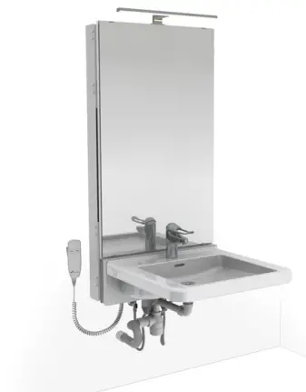 GRANBERG 417 Electric Height Adjustable Washbasins 1