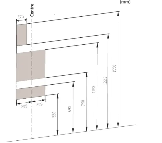 GRANBERG 417 Electric Height Adjustable Washbasins 5