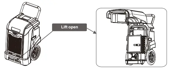 ALORAIR Storm Ultra 90 PPD Commercial Restoration Dehumidifiers - LIFT