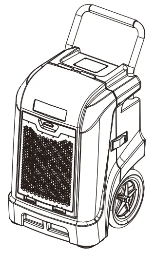 ALORAIR Storm Ultra 90 PPD Commercial Restoration Dehumidifiers