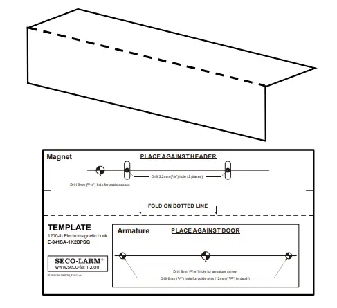 SECO-LARM E-941Sx-600DPSQ Electromagnetic Locks-3