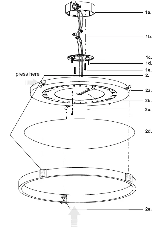 KUZCO-501122-Floyd-17-Inch-Wide-Led-Flush-Mount-Ceiling-Fixture-FIG-1