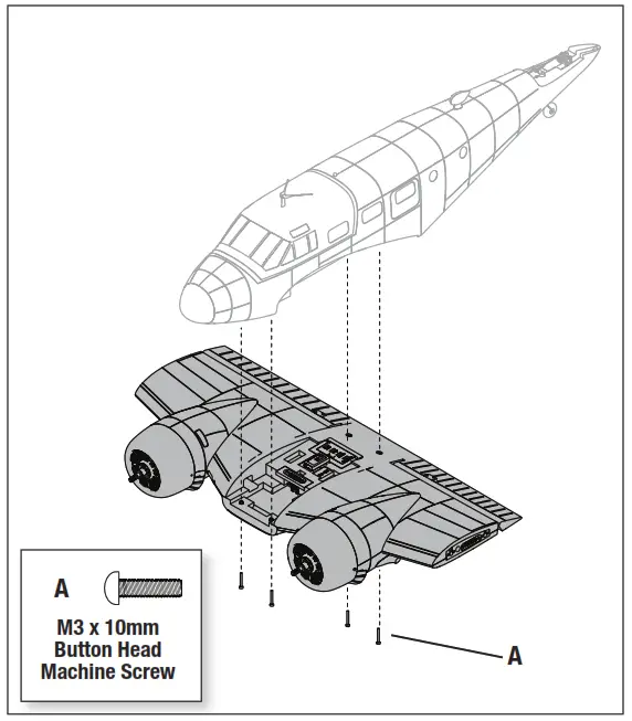 E-flite EFL106250 Beechcraft D18 1 5m Bind N Fly Basic Electric Airplane - fig 2