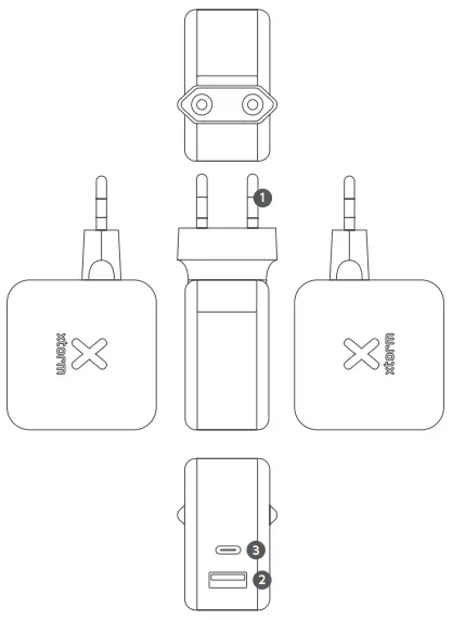 Xtorm XA2065 65W GaN Wall Charger - Fig