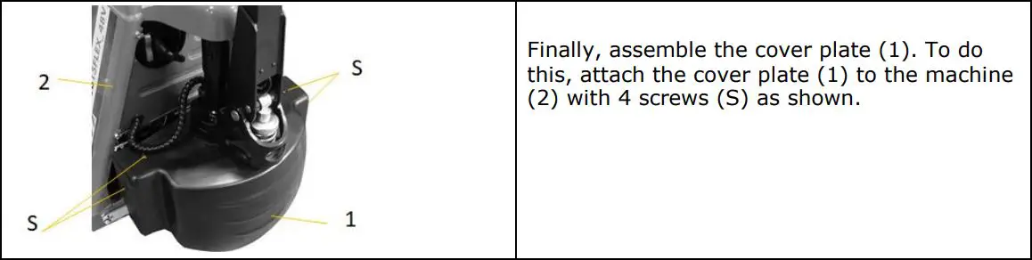 HOLZMANN HUB15FLEX 48V Electric Pallet Truck User Manual - Zusammenbau Hub15Flex