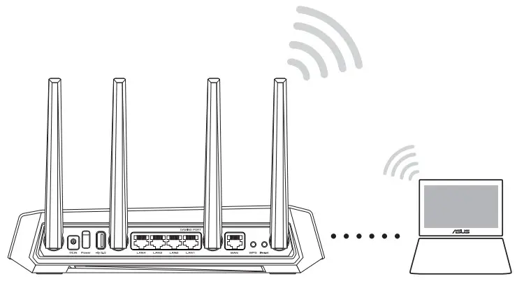 ASUS GS-AX3000 ROG STRIX Dual Band - 13