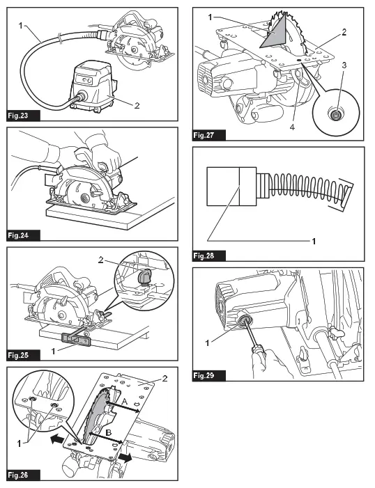 makita HS7611 Circular Saw - 5