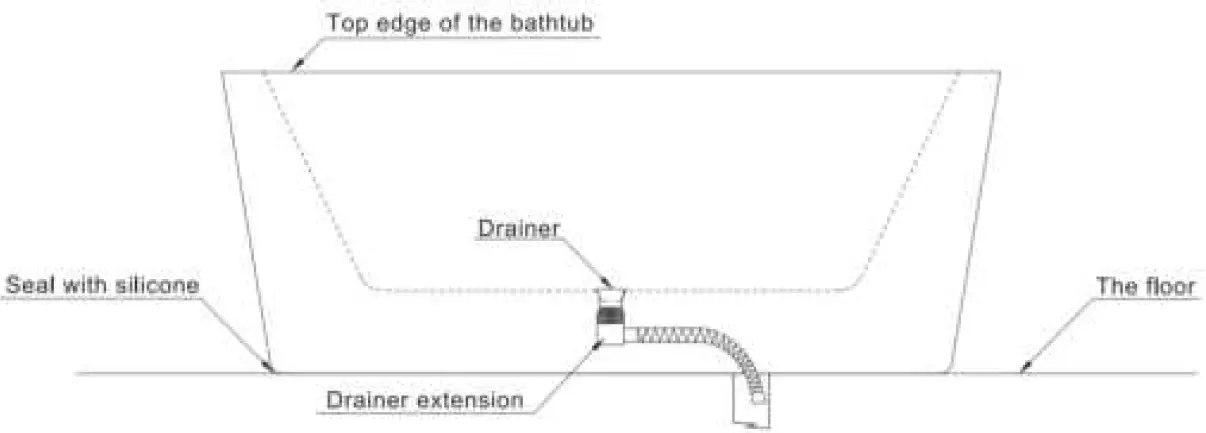 PS SIGNATURE ROSHELLE67 Freestanding Bathtub 008