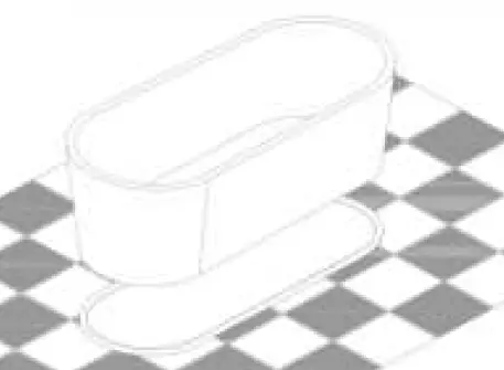 PS SIGNATURE ROSHELLE67 Freestanding Bathtub 07