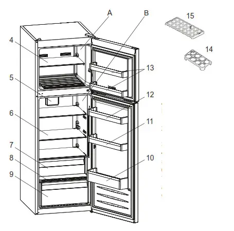 SHARP SJ TA30ITXIF EU Fridge freezers - fig 3