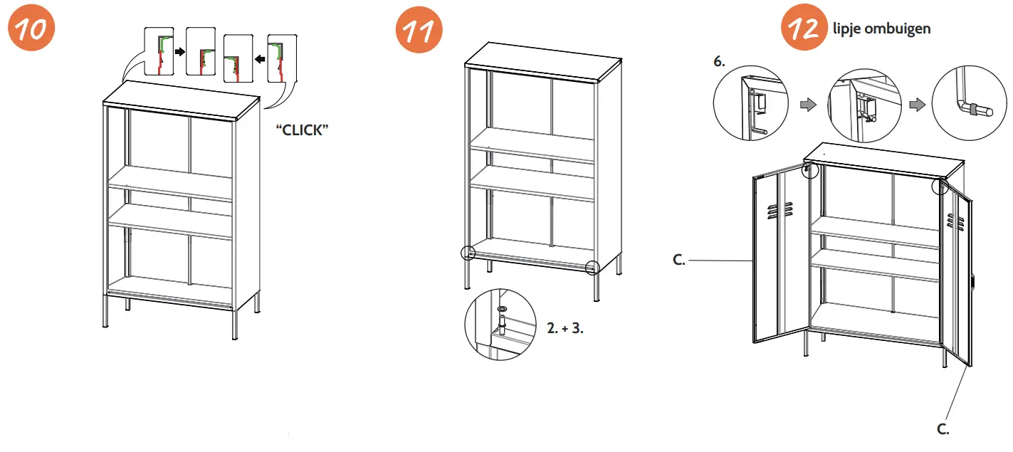 MaximaVida 80x40x102 cm Metal Locker Cabinet-fig7