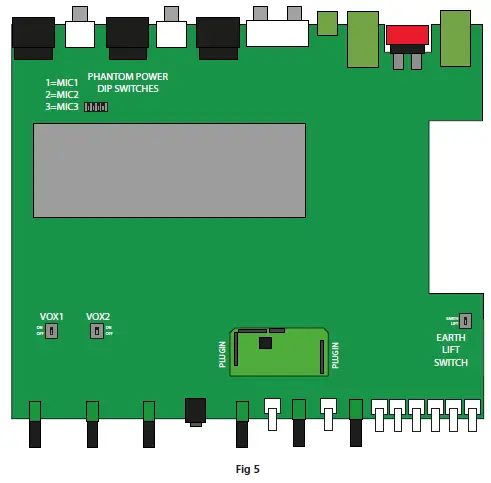 redback A 4037 43 47 Four Input PA Amplifier-6