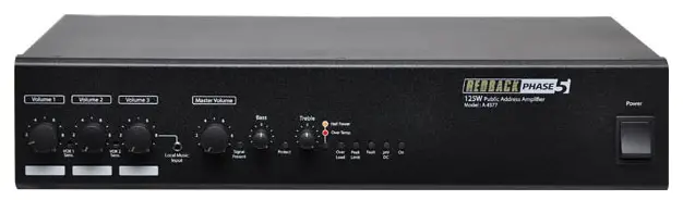 redback A 4037 43 47 Four Input PA Amplifier