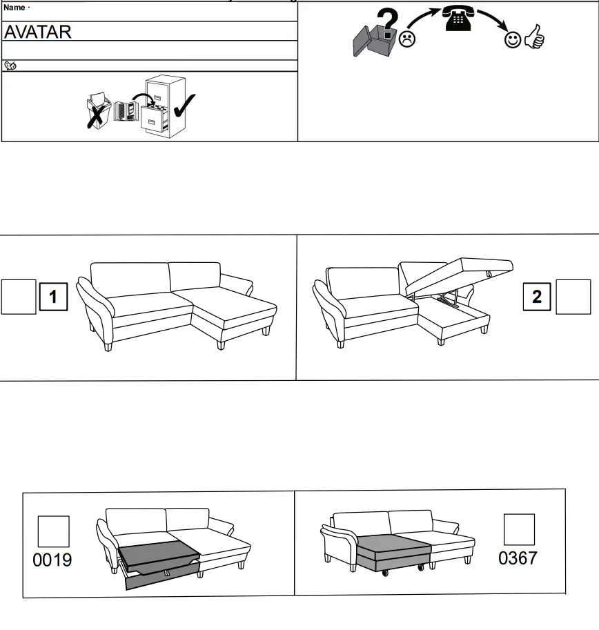 AVATAR Corner Sofa - fig 1
