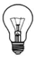 Incandescent bulb Icon