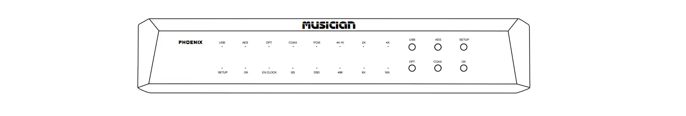 Musician Phoenix High Performance Digital Interface User Manual