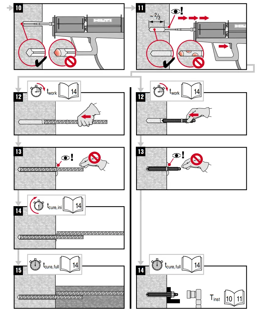 HILTI HIT-RE 500 V3 1400 Jumbo Injectable Adhesive Anchor - fig 10