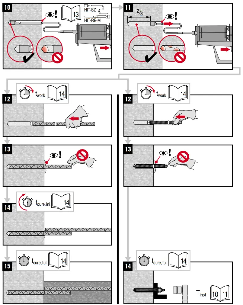 HILTI HIT-RE 500 V3 1400 Jumbo Injectable Adhesive Anchor - fig 12