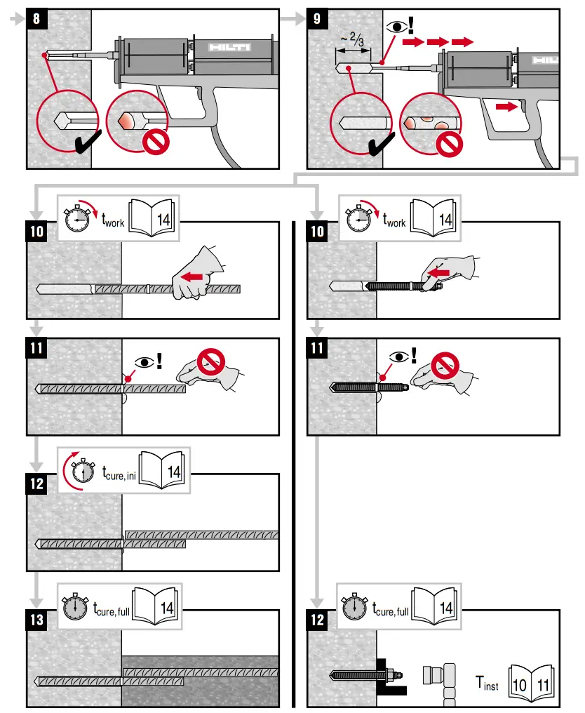 HILTI HIT-RE 500 V3 1400 Jumbo Injectable Adhesive Anchor - fig 22