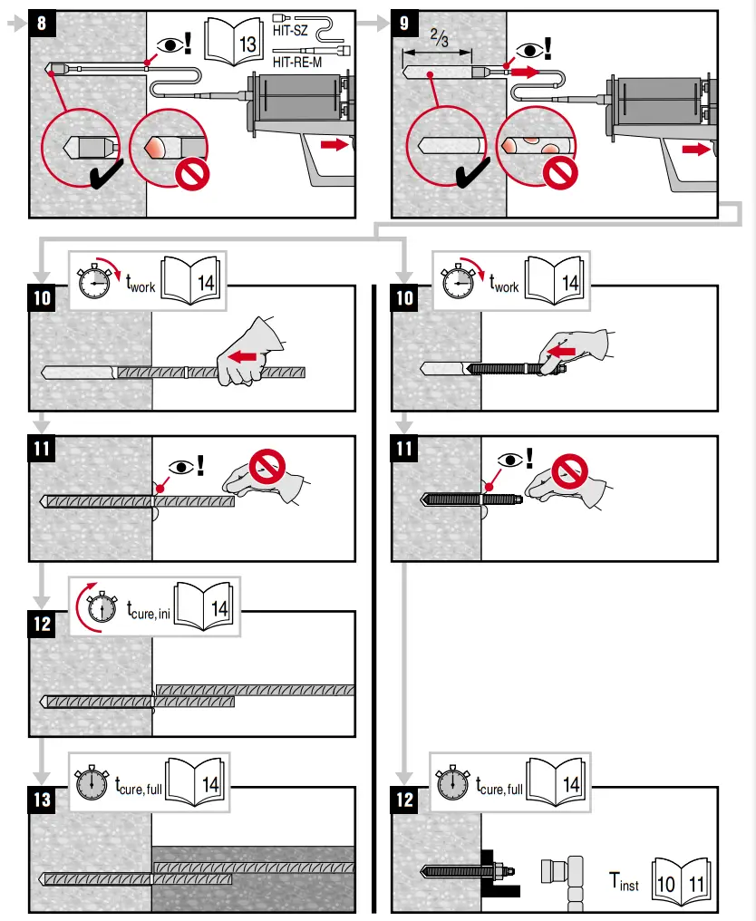 HILTI HIT-RE 500 V3 1400 Jumbo Injectable Adhesive Anchor - fig 24