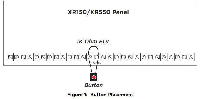 DMP 303 Silence-Reset Push-Button Kit - 1
