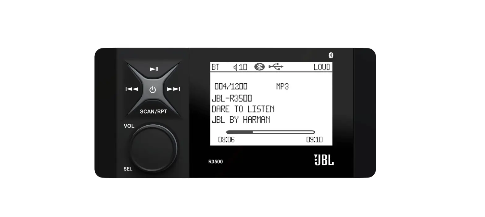 Jbl-r3500 Wake Series Marine Media Receiver Instruction Manual