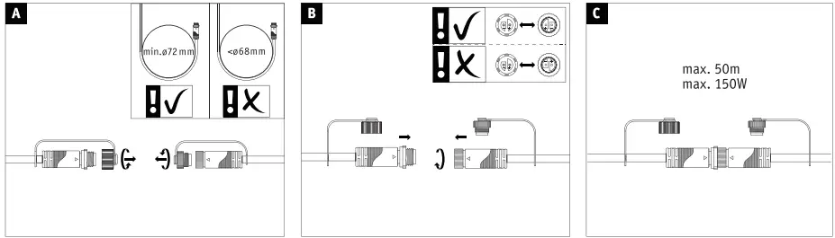 Paulmann 939.34 Plug & Shine LED Garden Spotlight-fig2