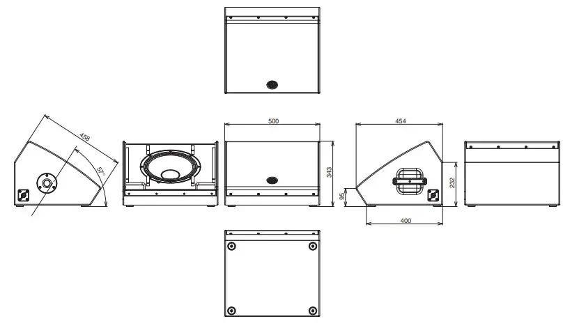 YAMAHA CHR15 15 inch 2-Way Passive Loudspeaker -CHR12M