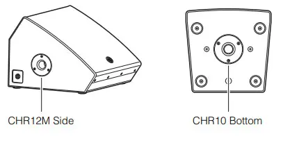 YAMAHA CHR15 15 inch 2-Way Passive Loudspeaker -Pole socket (