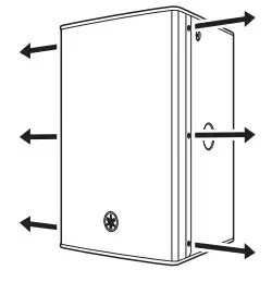 YAMAHA CHR15 15 inch 2-Way Passive Loudspeaker -Rotatable Horn
