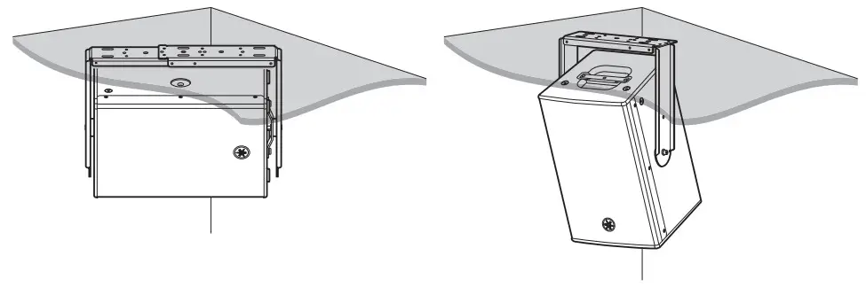 YAMAHA CHR15 15 inch 2-Way Passive Loudspeaker -U-bracke