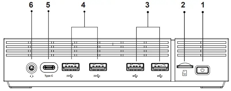BYTENUC AZ51 WiFi6 Mini PC Windows 11 Pro-fig5