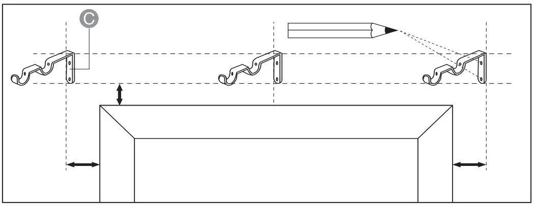 amazon-basics-1-Inch-Double-Curtain-Rod-with-Finials-36-Inch-to-72-Inch-3