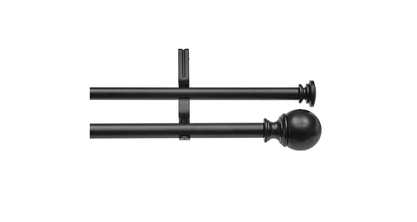Amazon Basics 1 Inch Double Curtain Rod With Finials 36 Inch To 72 Inch User Guide Amazon Basics 1 Inch Double Curtain Rod With Finials 36 Inch To 72 Inch User Guide
