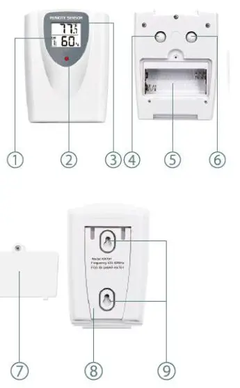 Dongguan Chengyou Electronics KAT01 Wireless Transmitter Sensor -