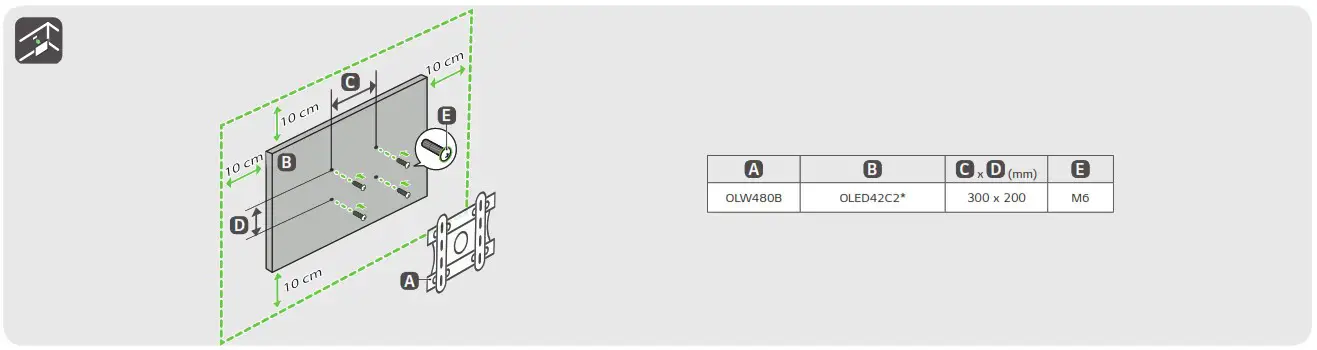 LG OLED42C21LA 42 Inch 4K Smart TV - overview 7