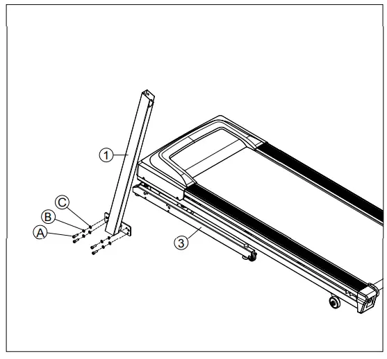 HORIZON TR5 0 Treadmill - STEP 1