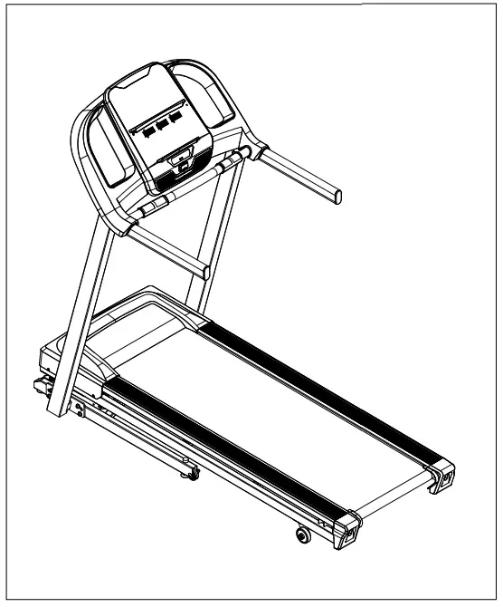 HORIZON TR5 0 Treadmill - STEP7