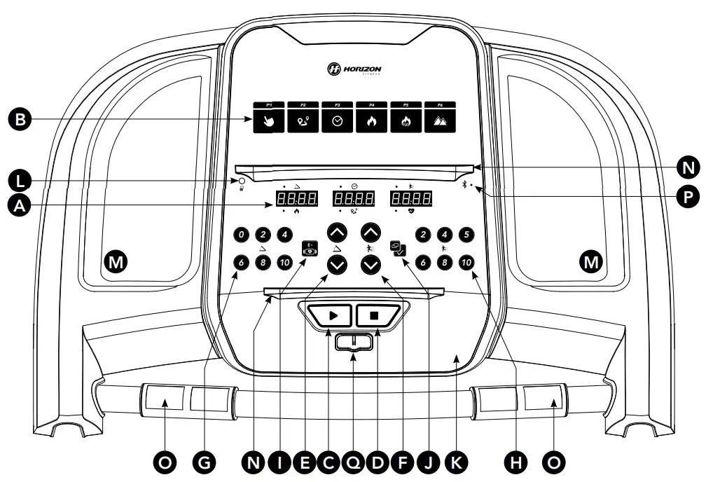 HORIZON TR5 0 Treadmill - STEP8
