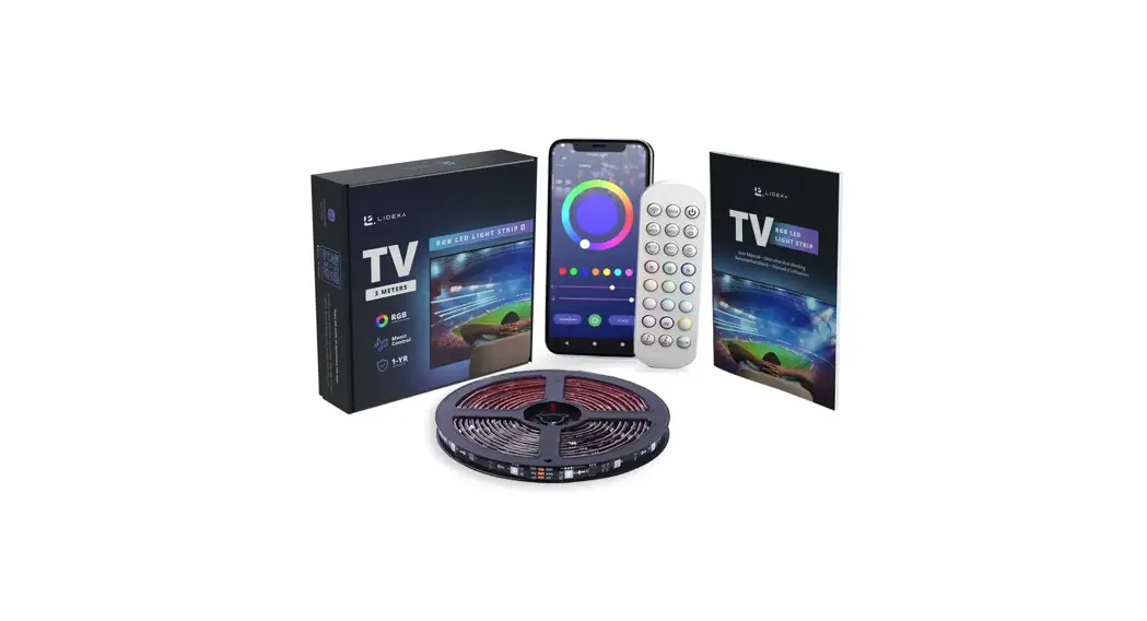 Lideka Latest Smart Led Tv Strip 3 Meter User Manual