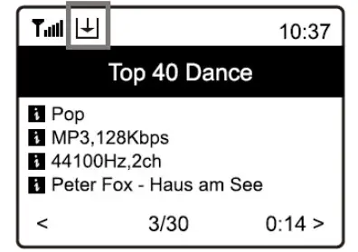 audizio 102.240 Ferrara Internet DAB Radio - Figure 11