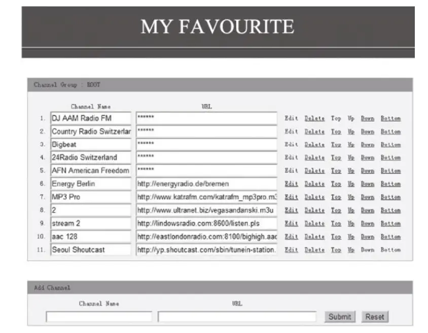 audizio 102.240 Ferrara Internet DAB Radio - Figure 22