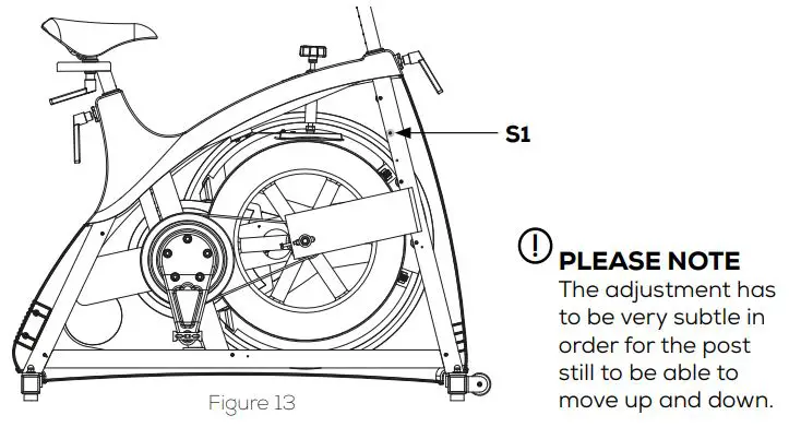 BODY BIKE Supreme Special Edition Indoor fietsen Indoor cycling Instruction Manual - Figure 13