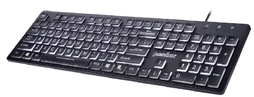 Perixx PERIBOARD PB-317 Wired Backlit Standard Keyboard - Featured Image