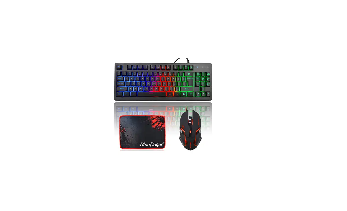 Bluefinger Rgb 87 Keys Gaming Keyboard And Backlit Mouse User Guide