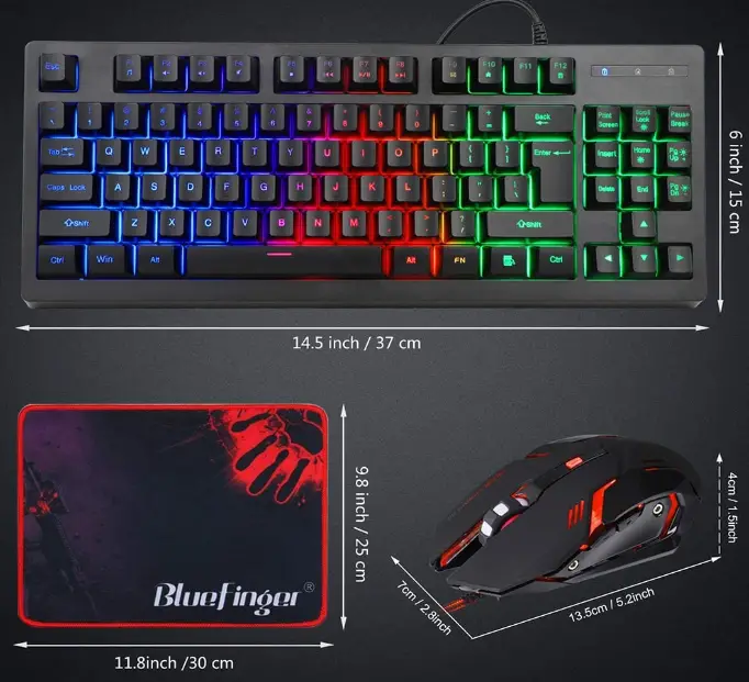 BlueFinger-RGB-87-Keys-Gaming-Keyboard-and-Backlit-Mouse-fig-6
