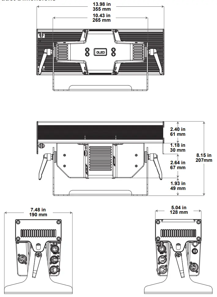 Product Dimensions