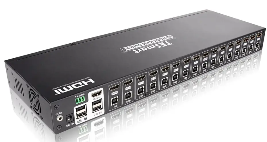 TESmart-HKS1601A10-HDMI-KVM-Switch-16-port-4K-USB-Hub-PRODUCT