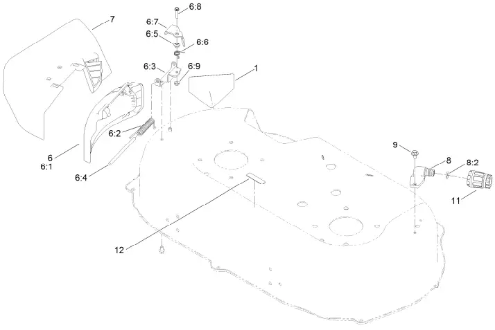 Side Discharge Chute Assembly